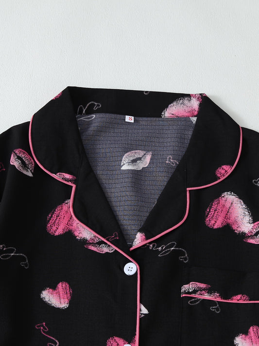 Midnight Kiss Pajama Set šāØ