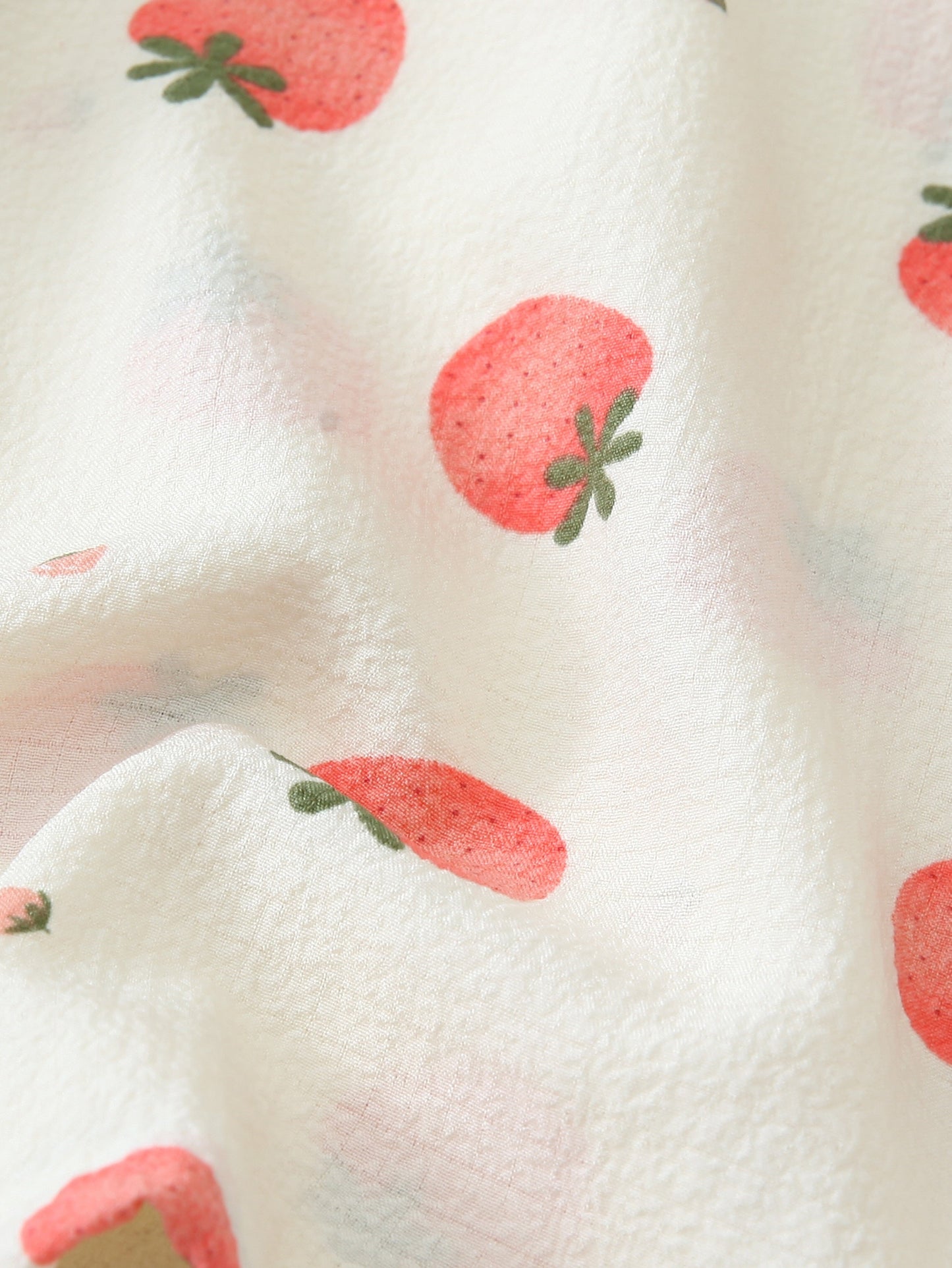Strawberry Print Pajama Set – Shirt & Pants 🍓💤