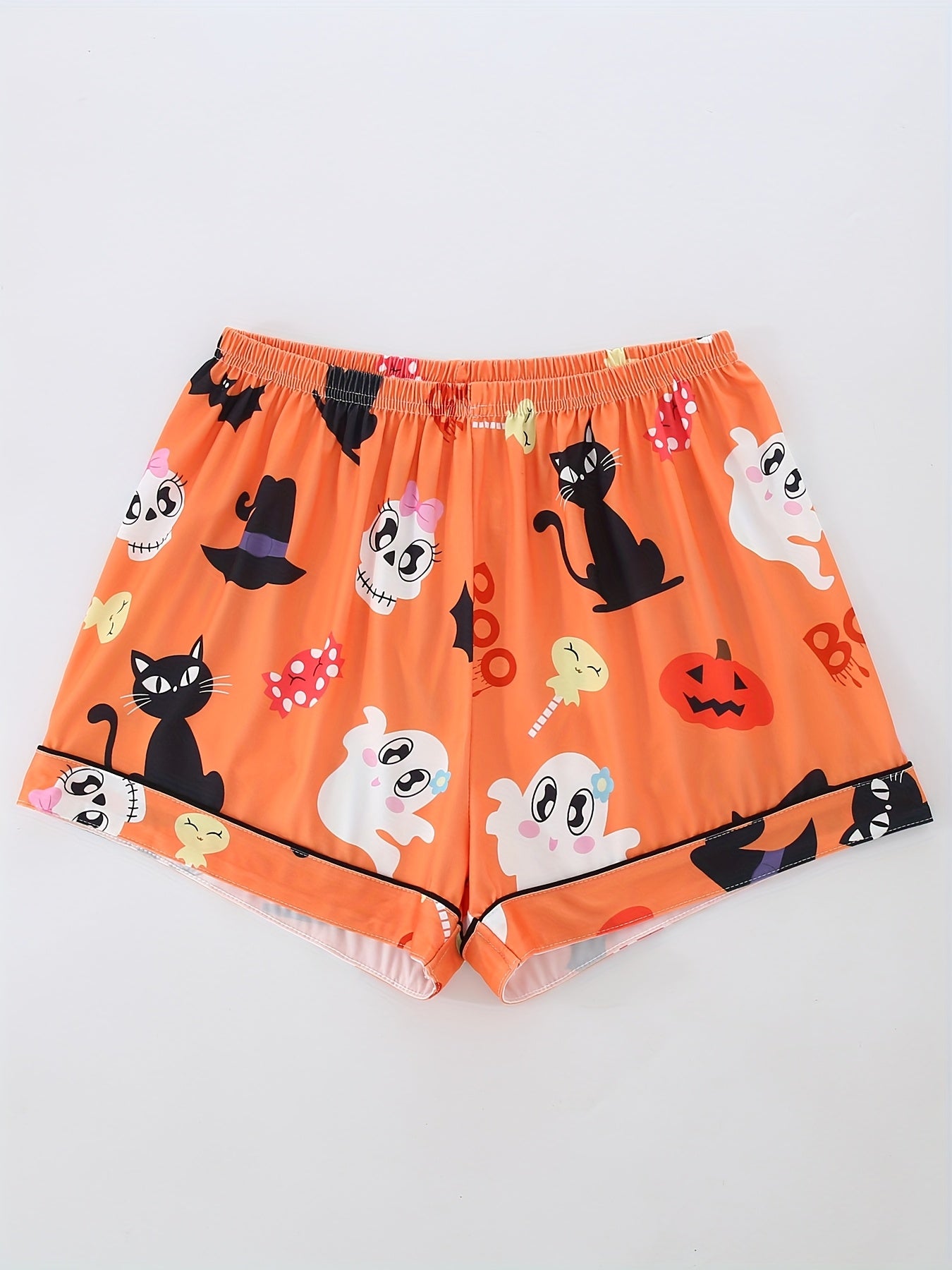 Spooky Cute Halloween Nightwear Set (3-Piece Combo)