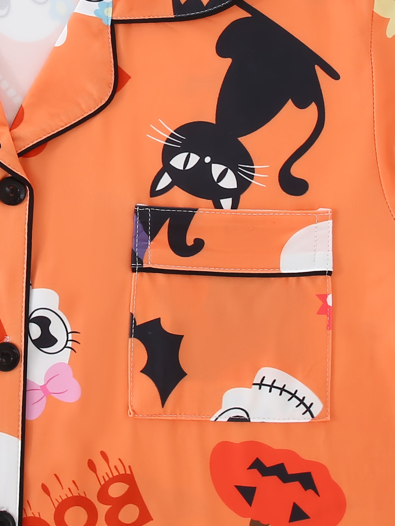 Spooky Cute Halloween Nightwear Set (3-Piece Combo)