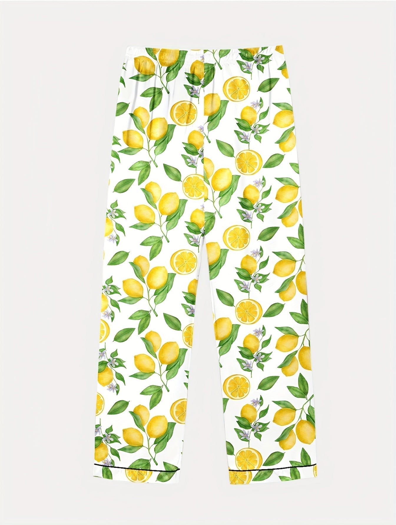 Lemon Fresh Nightwear Set (3-Piece Combo)