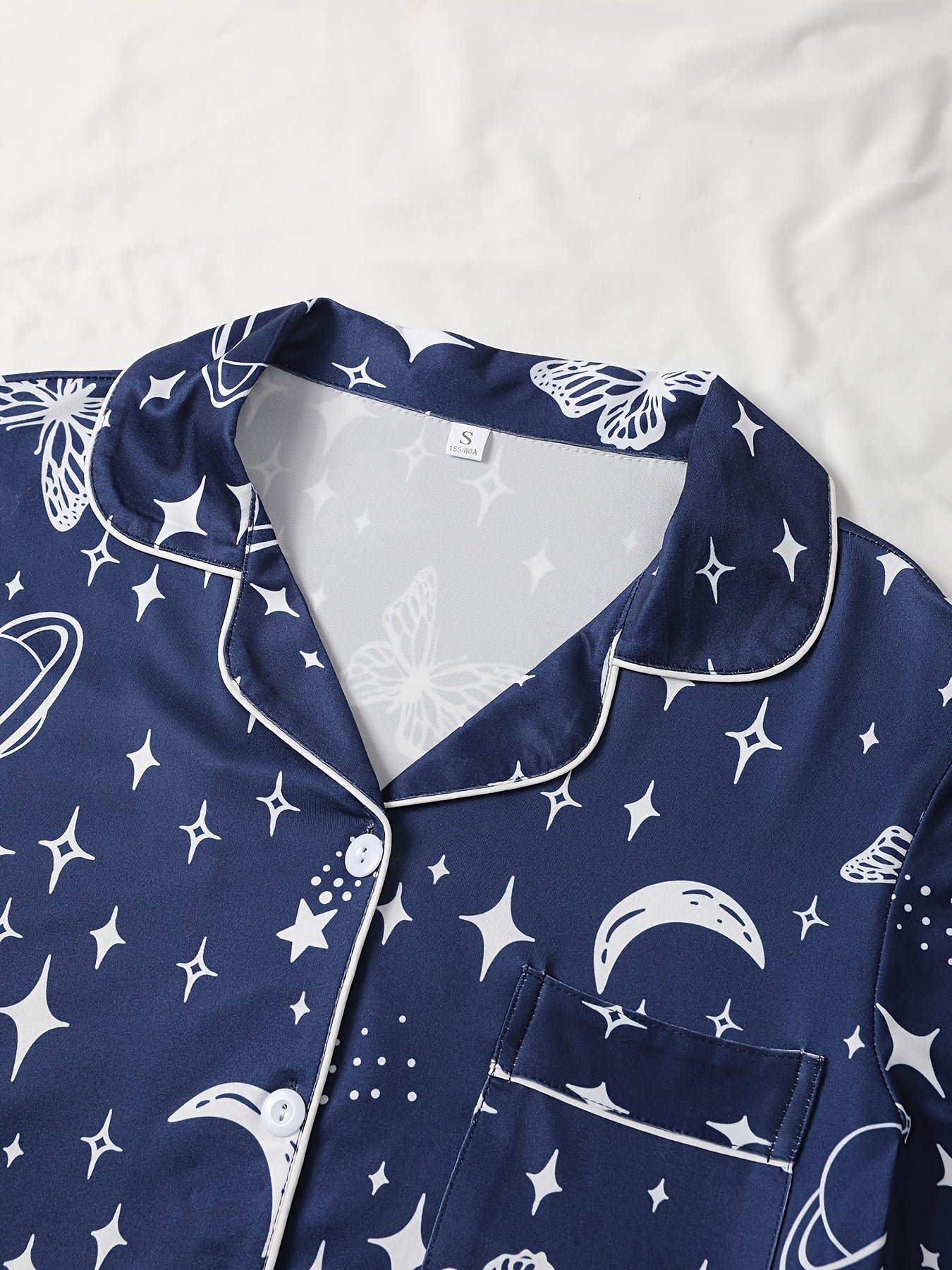 Starlit Dreams Nightwear Set (3-Piece Combo)