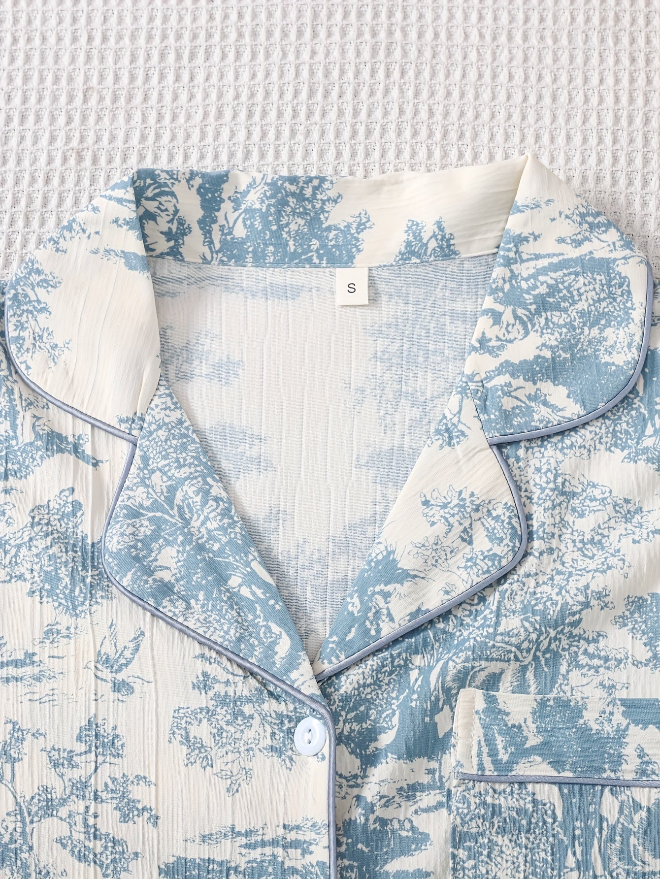 Women’s 3-Piece Printed Pajama Set (Shirt + Pajama + Shorts)